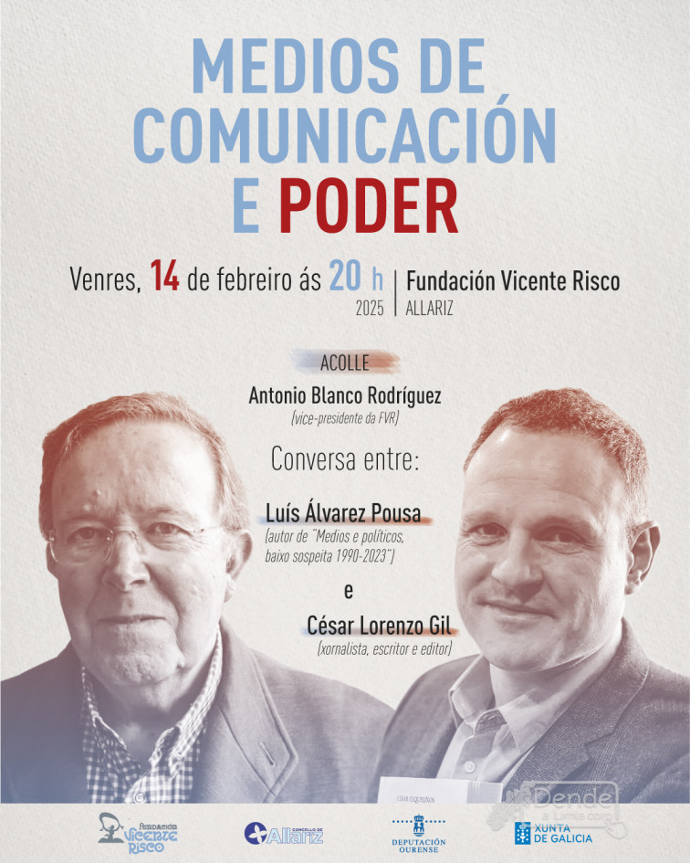 Conversa sobre MEDIOS DE COMUNICACIÓN E PODER na FVR