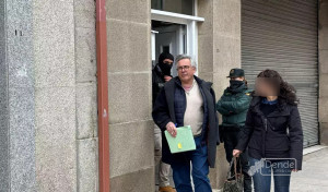 Operación da Garda Civil en Xinzo e en Ourense