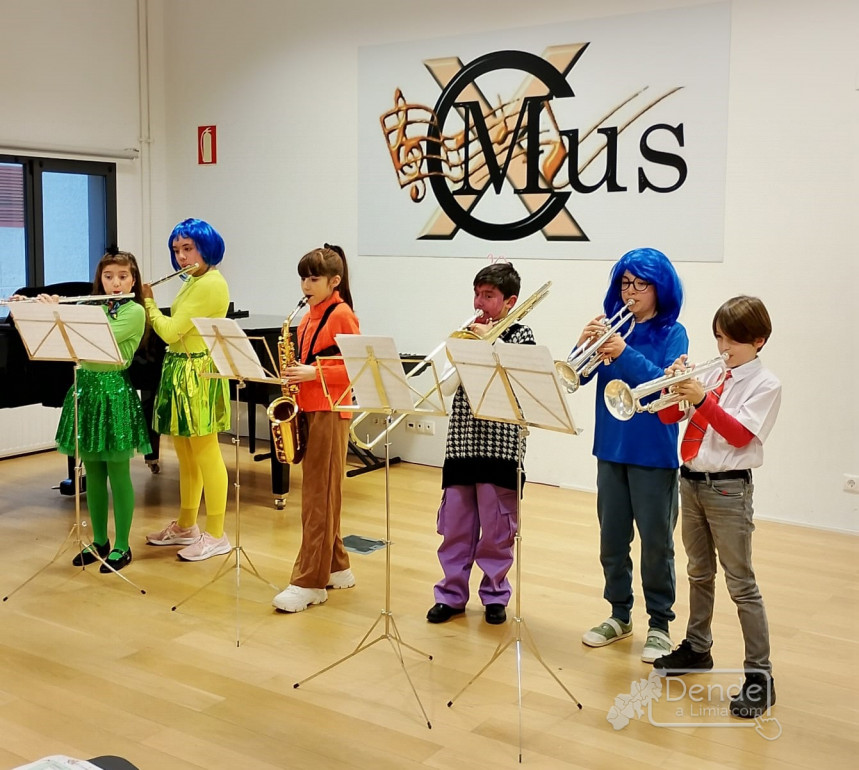 O Conservatorio de Xinzo tamén festexou o Entroido