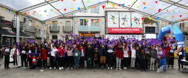 Mais de 250 alumnos e alumnos correron en prol do Día Mundial da Muller