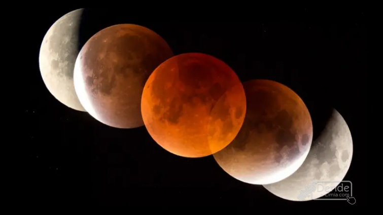 A Lúa de Sangue será visible na Limia