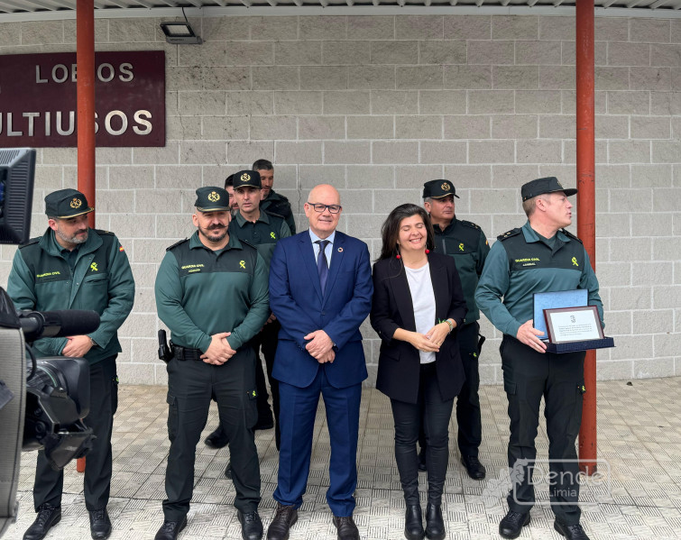 Eladio Santos destaca o traballo da Garda Civil  “facendo de Ourense unha das provincias máis  seguras de España”