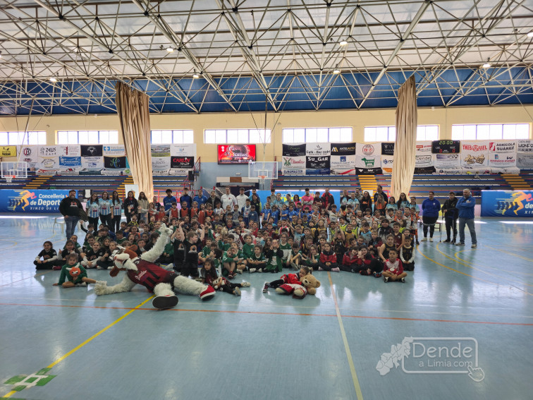 A xuntanza Baby Basket mais grande de toda Galicia celebrouse hoxe en Xinzo