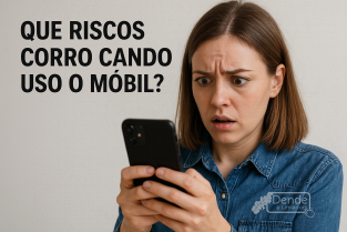 Que riscos teño cando uso o móbil?