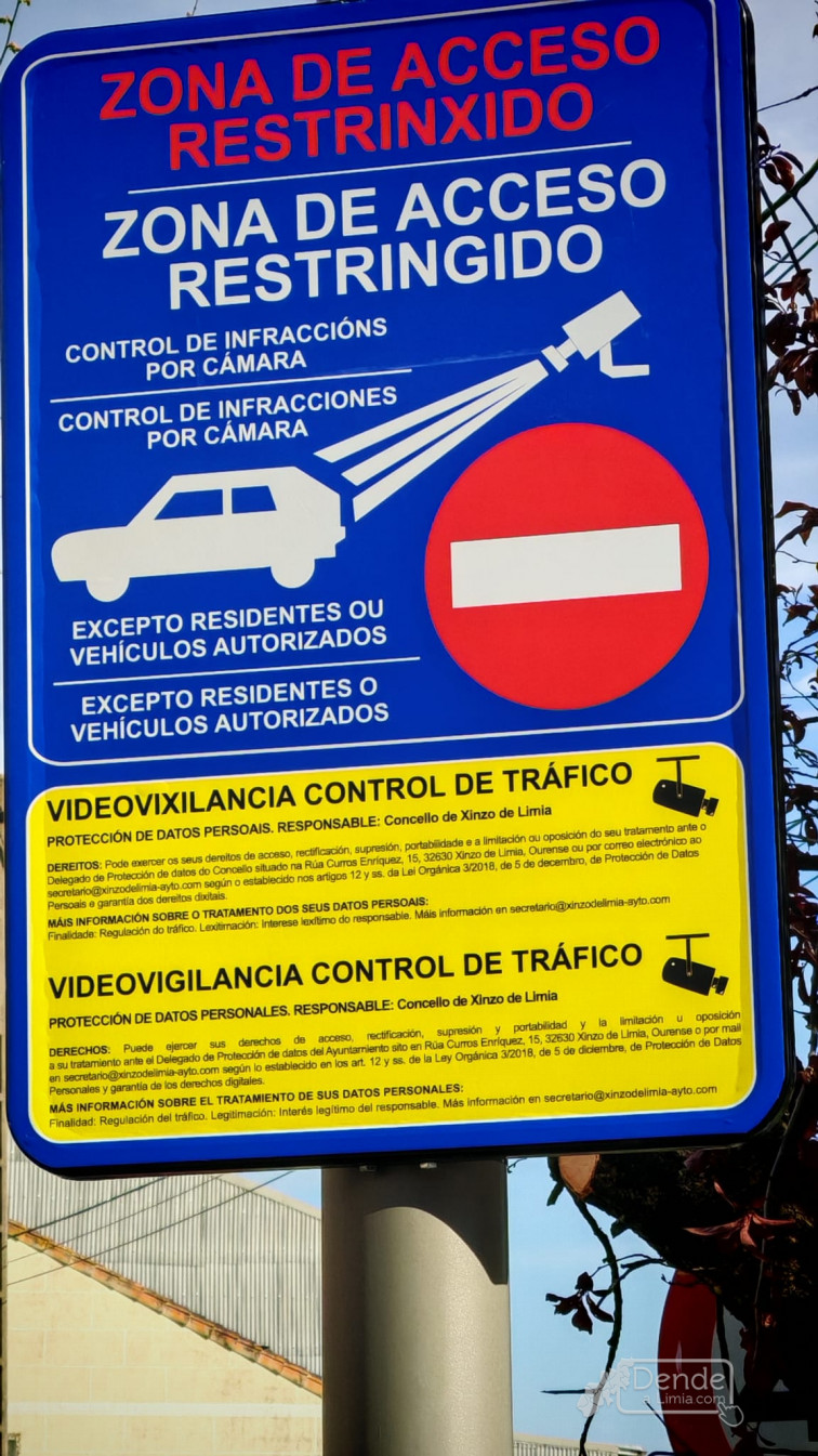 Videovixilancia na Avenida de Celanova: só acceso autorizado para quen viva, traballe ou merque na rúa