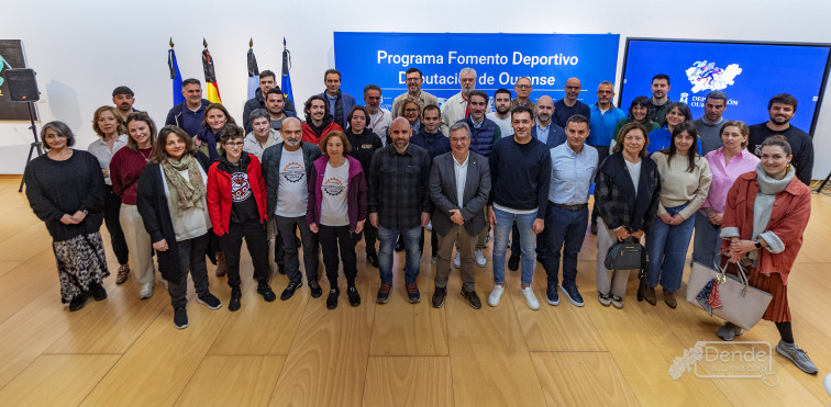 A Deputación aumenta ata 90.000 euros o investimento para o programa de fomento deportivo co lema “#NingúnConcelloSenDeporte”