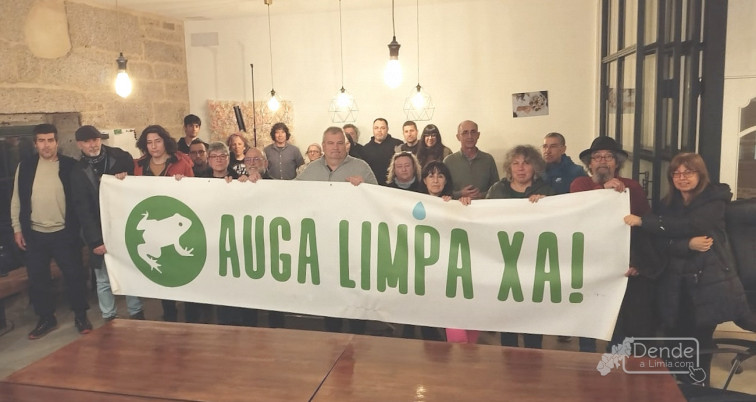 ​Auga Limpa Xa reactívase en apoio á demanda contra as Administracións pola contaminación das augas da Limia