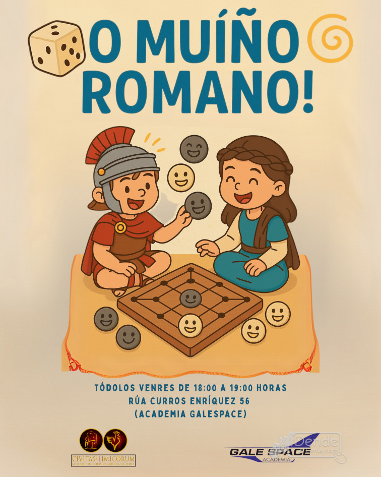 O xogo romano do muíño terá sesións semanais abertas todos os venres en Xinzo