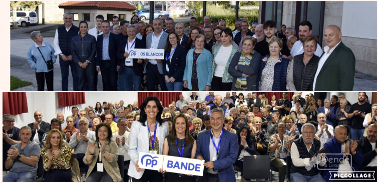 Reelexidos os presidentes do PP de Bande e Os Blancos