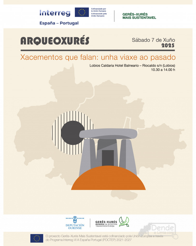 A Deputación visibiliza os xacementos arqueolóxicos da Raia Seca a través da xornada “Arqueoxurés: Xacementos que falan, unha viaxe ao pasado”
