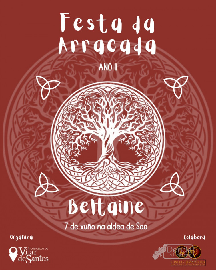 ​O Concello de Vilar de Santos anuncia a nova data para a celebración da Festa da Arracada – Ano II. Beltaine.
