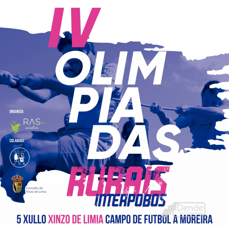A IV edición das Olimpiadas Interpobos, o 5 de xullo