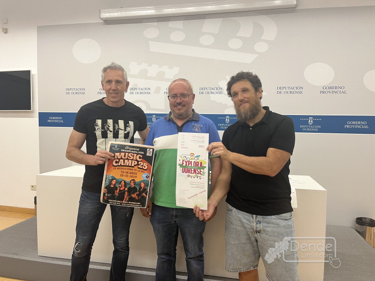 A Deputación organiza campamentos temáticos de música e inmersión lingüística para 100 mozos no complexo turístico de O Corgo, en Muíños