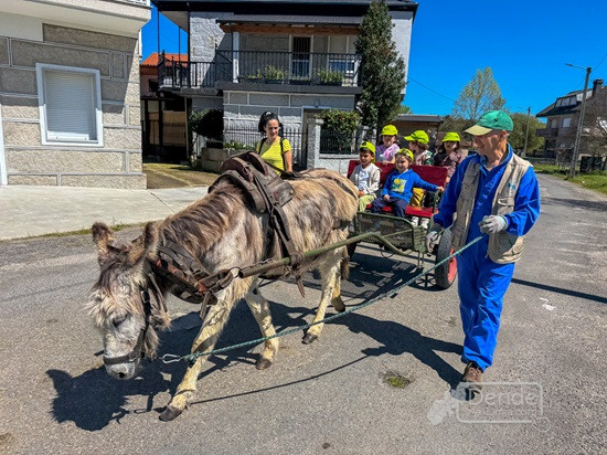 Adeus ó Pobo escola e ola ó Campamento rural