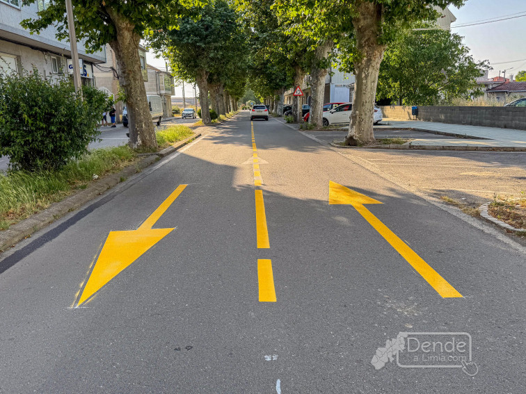 O Concello de Xinzo activa o control automatizado de accesos na vía de servizo da Avenida de Celanova e reorganiza o tráfico co dobre sentido de circulación