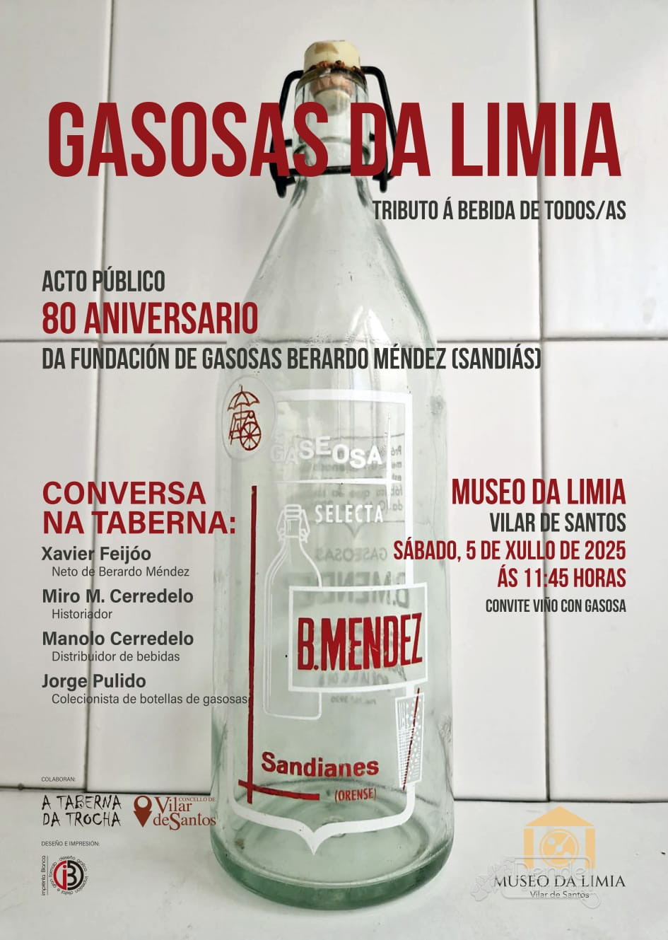 Gasosas da Limia. Tributo á bebida de todos e todas.