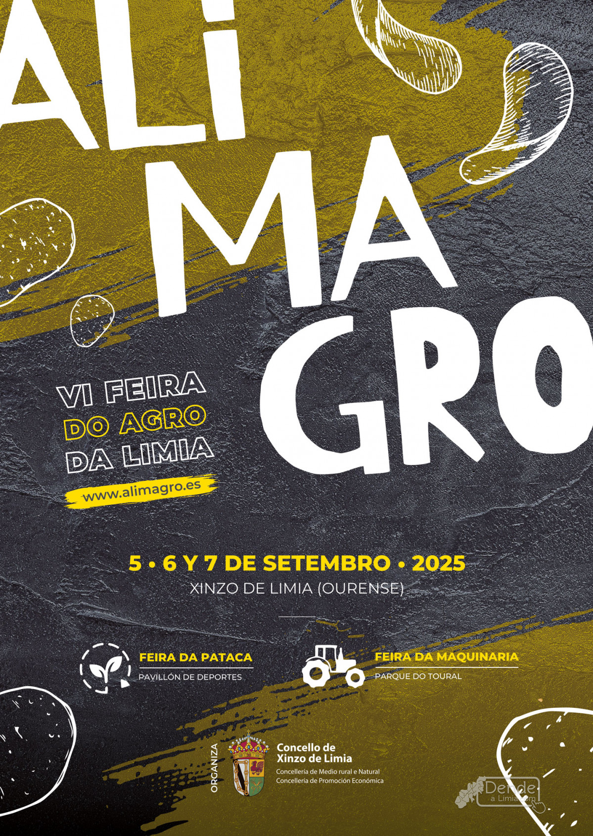 Cartel Alimagro 2025 A3 con sangre