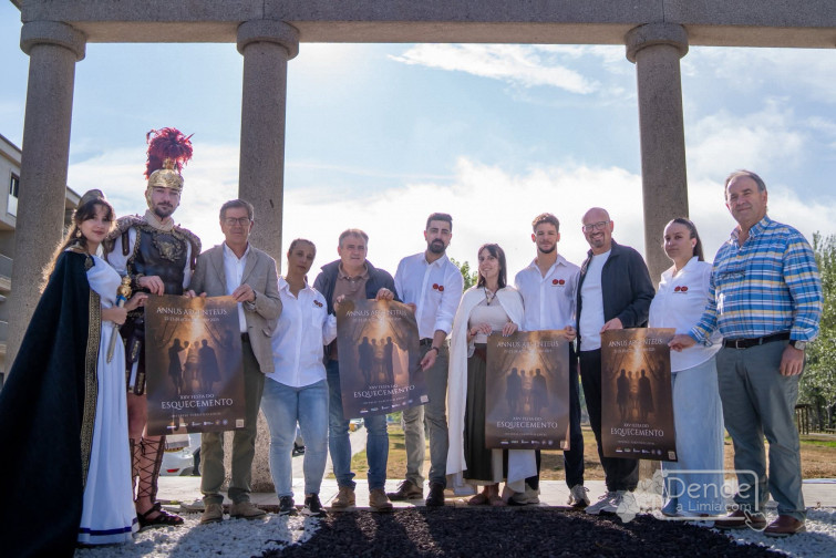 ​Xinzo presenta o cartel e a programación da edición máis ambiciosa da Festa do Esquecemento, con máis de 50 actividades e un Gran Circo Romano como principal novidade