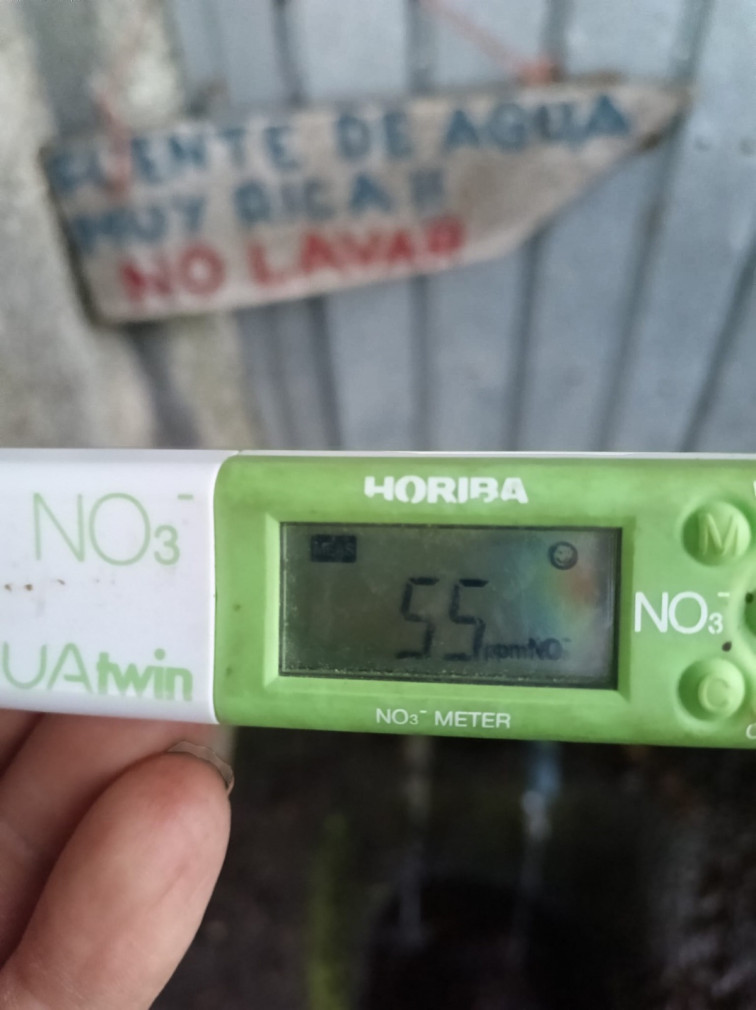 Fontes e puntos de abastecemento de auga nos Blancos presentan valores non aptos para o consumo por contaminación