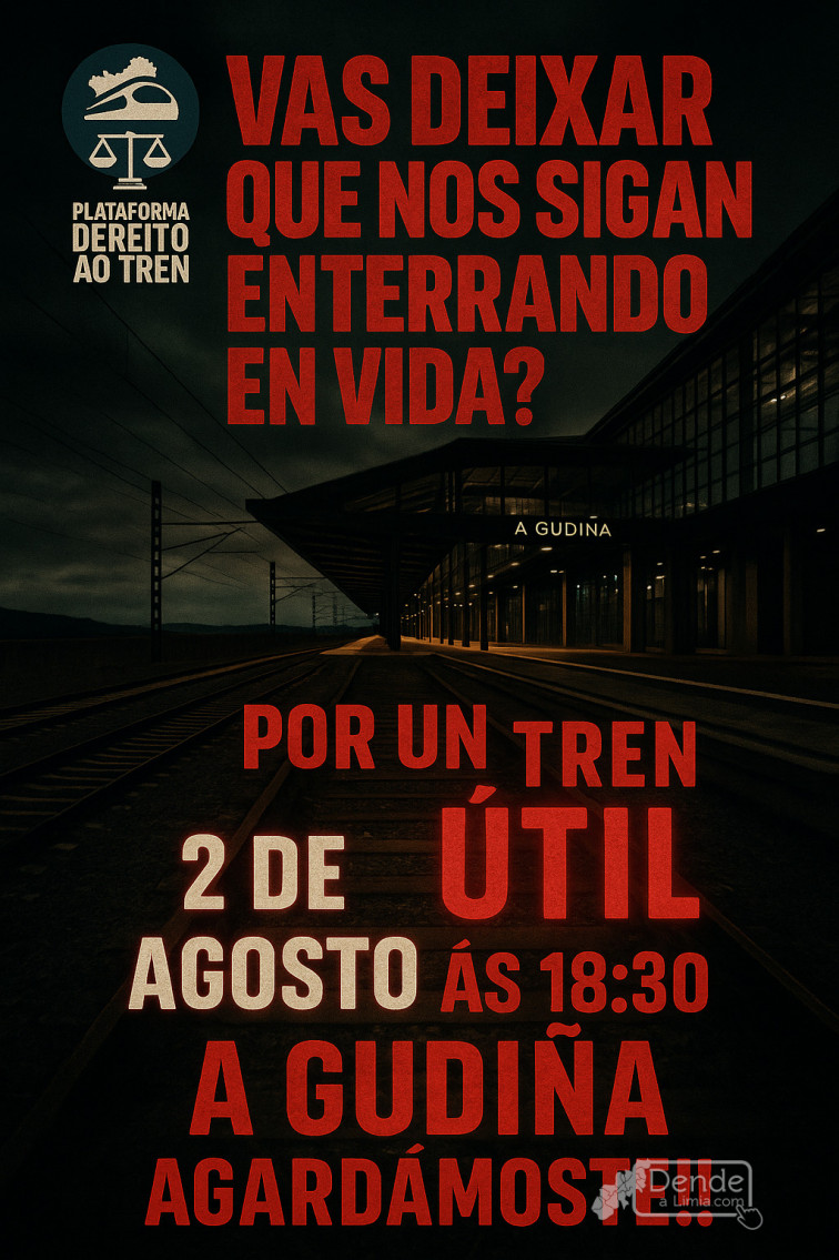O Concello de Xinzo facilitará transporte para a manifestación na Gudiña do 2 de agosto, en defensa do tren público
