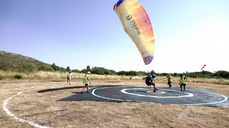 Continúa celebrandose o campionato de España de Parapente de precisión