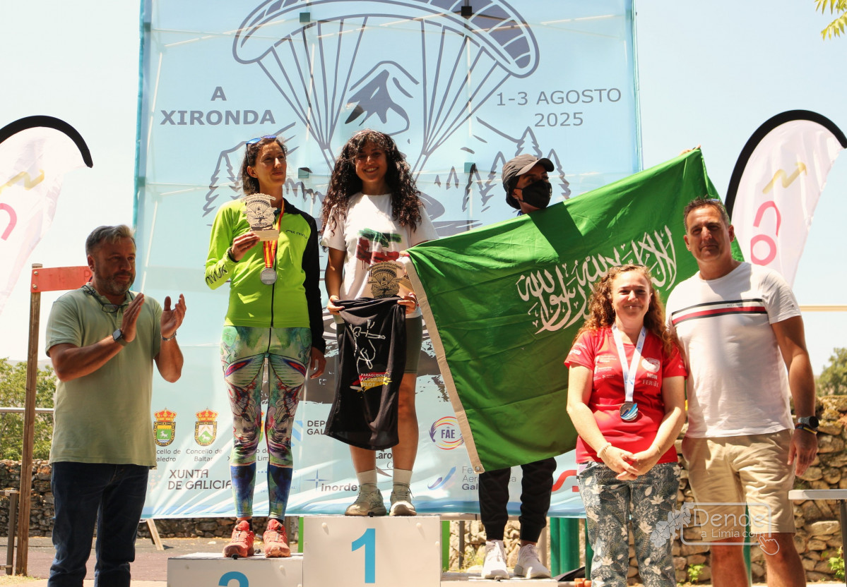 Podium Open Feminio