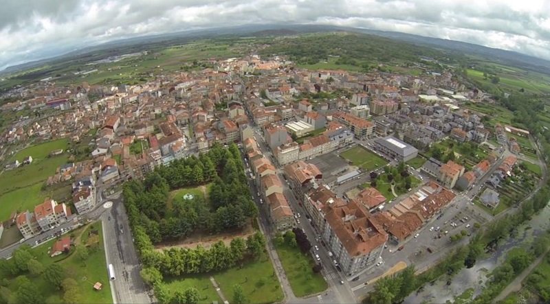 Foto aérea Xinzo