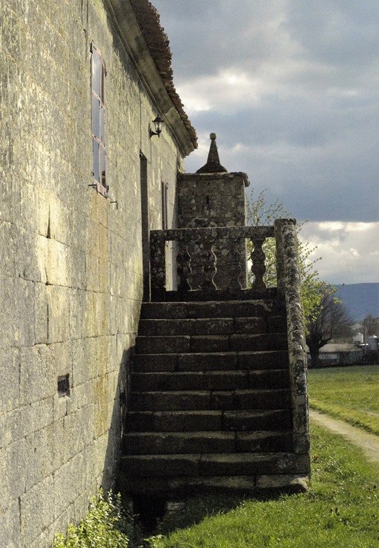 Pazo do Telleiro( Escaleira traseira)