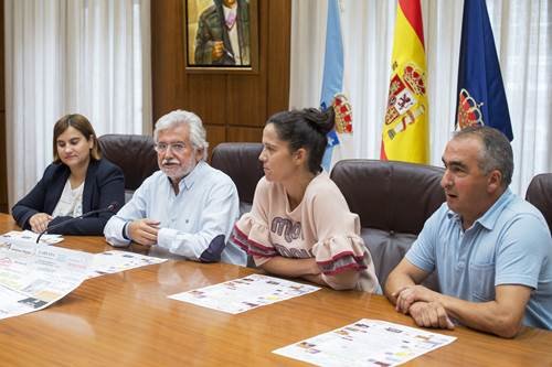 Rosendo Fernández na presentación da Romaría da Saínza 2018