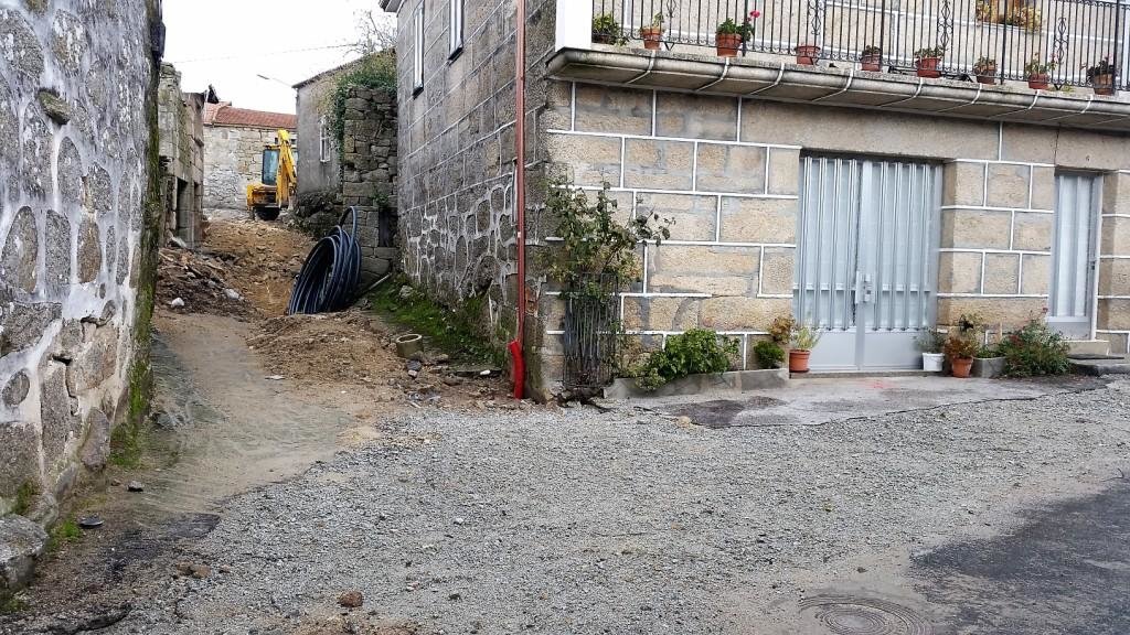 Obras rua do Pasadizo e Forno