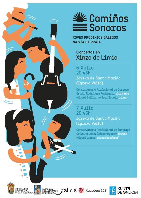 CARTAZ CAMIÑOS SONOROS 2019 EN XINZO DE LIMIA