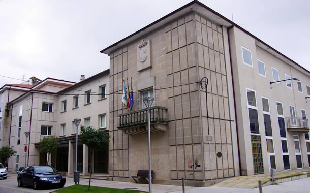 Casa do Concello de Xinzo de Limia. | FOTO: Recuperada.