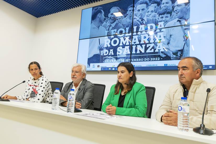 -11.00 horas: Presentación da Romaría da Saínza.- O vicepresidente primeiro da Deputación, Rosendo Fernández, presenta a Romaría da Saínza acompañado pola alcaldesa de Rairiz de Veiga, Asunción Morgade. Lugar: Sala de prensa da Deputación. 