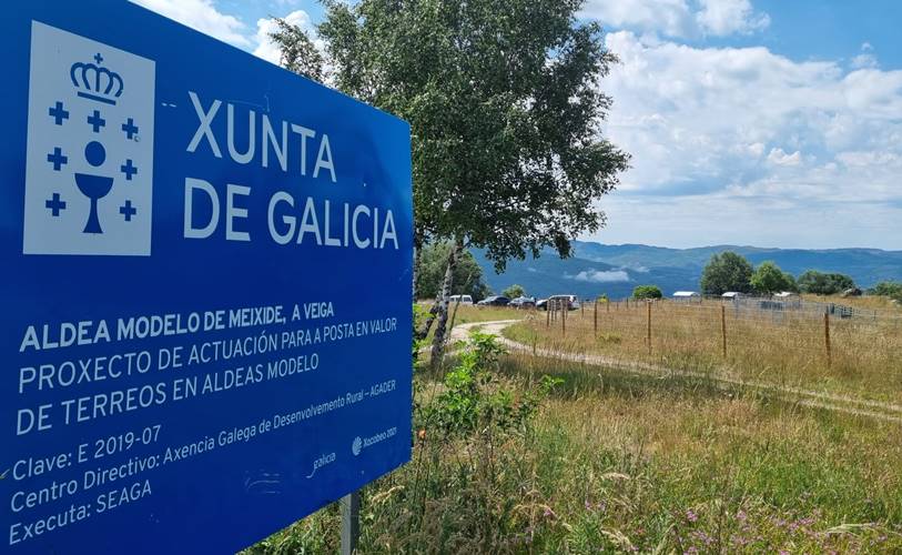 cartel aldea modelo meixide