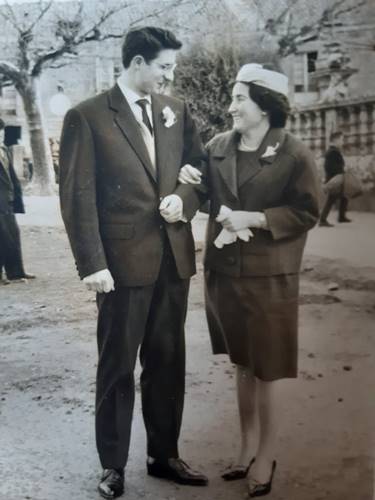 Florinda con Pepe