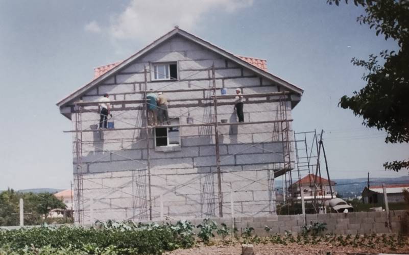 Casa construida por ella y su esposo 2