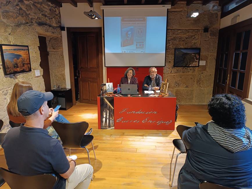 Acto de presentación do libro de Rosa Trujillo