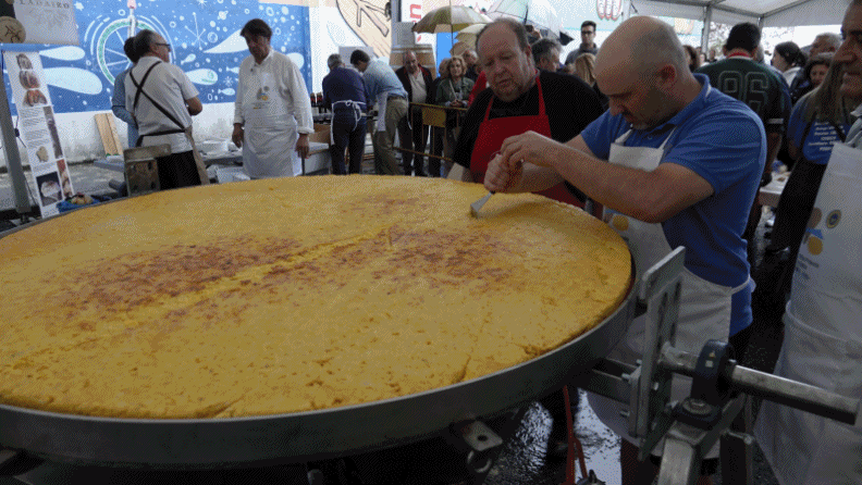 Unha tortilla en 75 imaxes