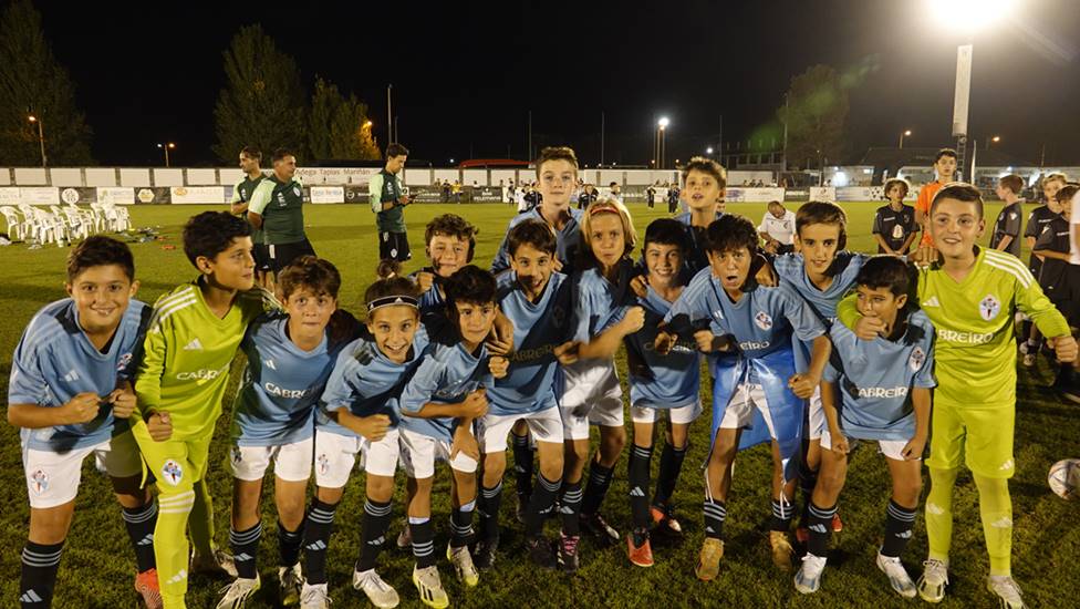 R.C. Celta de Vigo, 1º clasificado en Alevíns